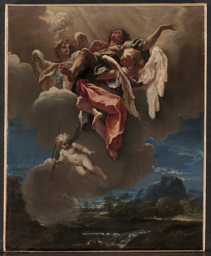 Study for "An Apotheosis of a Saint" (for San Bernardino dei Morti, Milan)