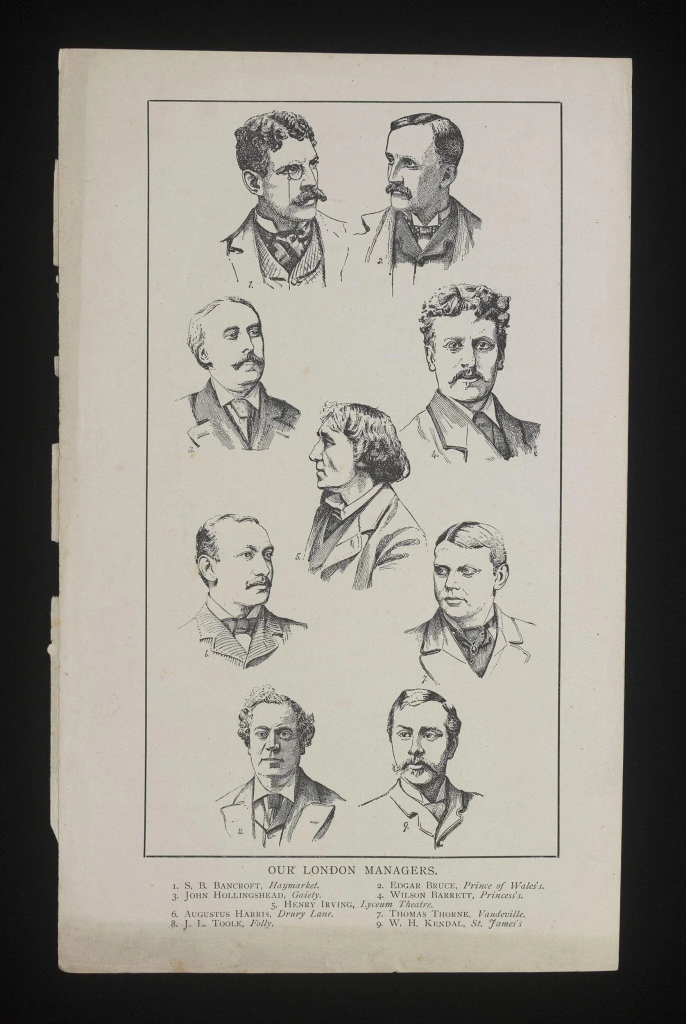Our London Managers, by Unknown, 1850