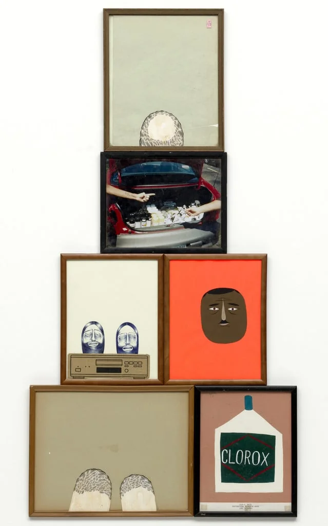 Untitled, by Barry McGee, paint, 2004