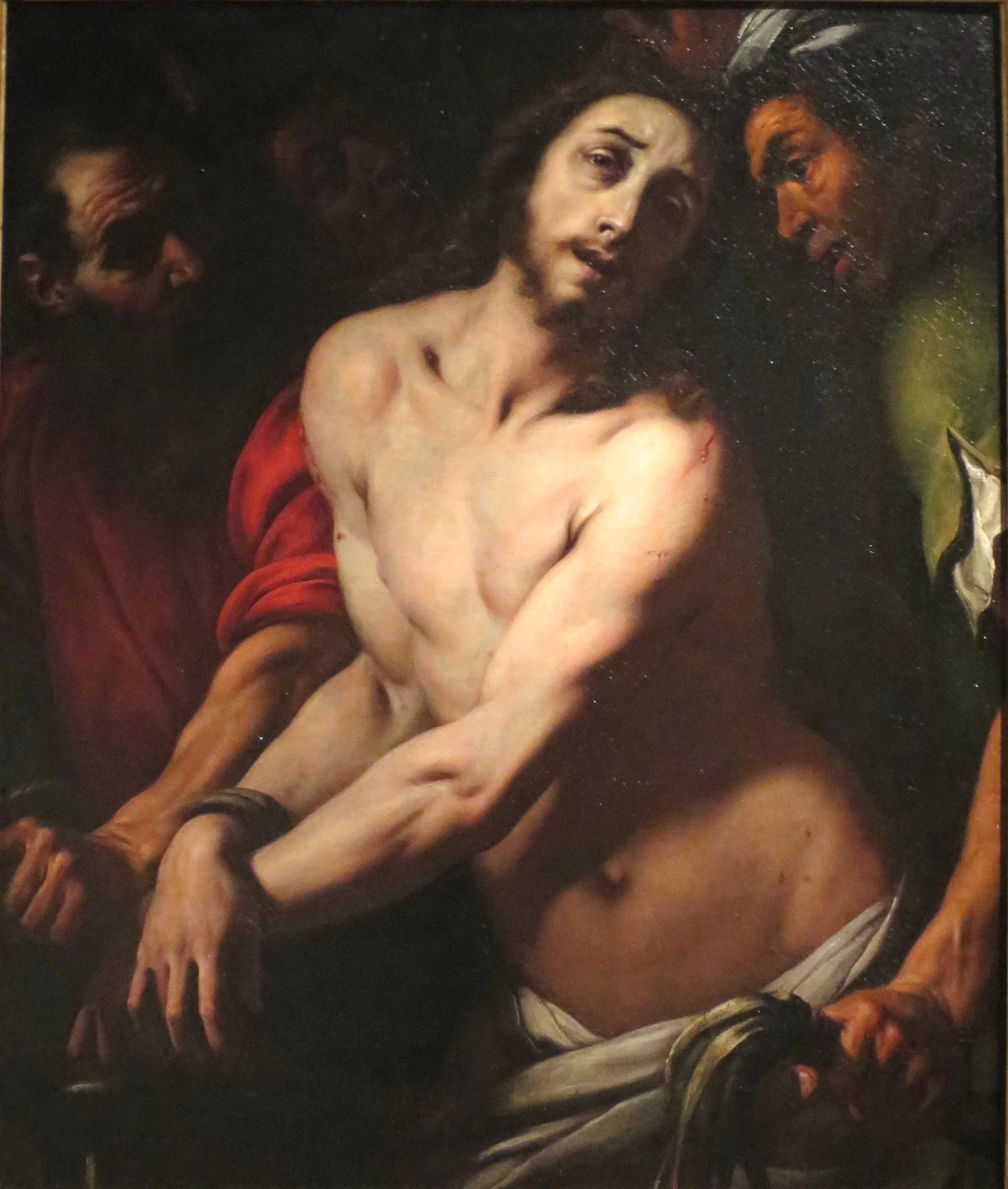 The Flagellation, by Daniele Crespi, oil, 1624