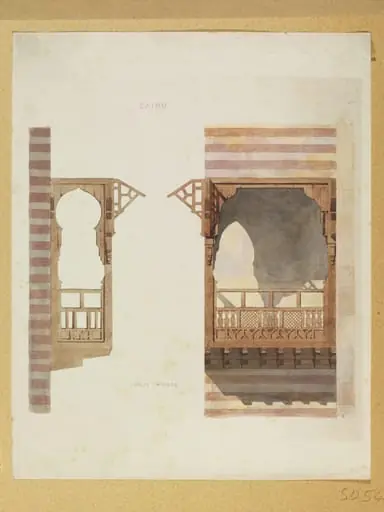 Cairo: Loggia in Wood
