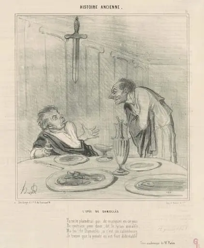 L'épée de Damoclès