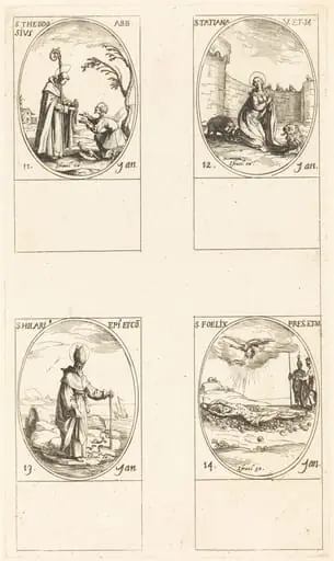St. Theodosius; St. Tatiana; St. Hilary; St. Felix