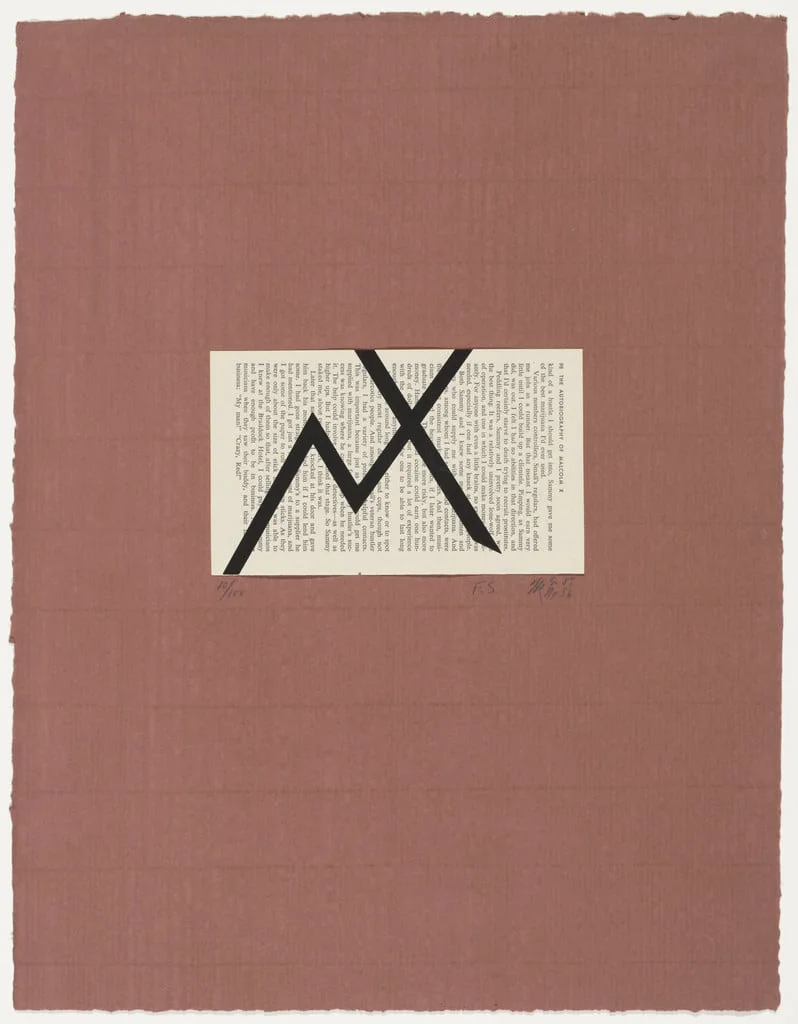 Untitled, by Tim Rollins K.O.S. (Kids of Survival), ink, 1986