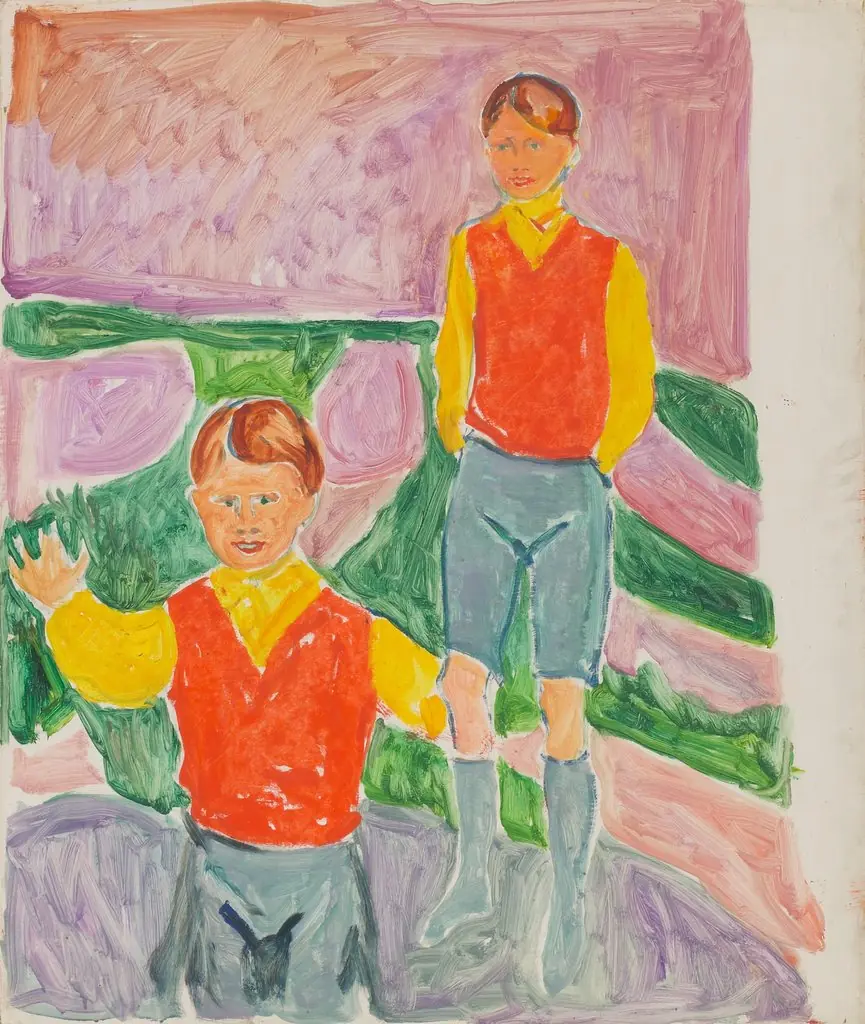 Johan Martin and Sten Stenersen