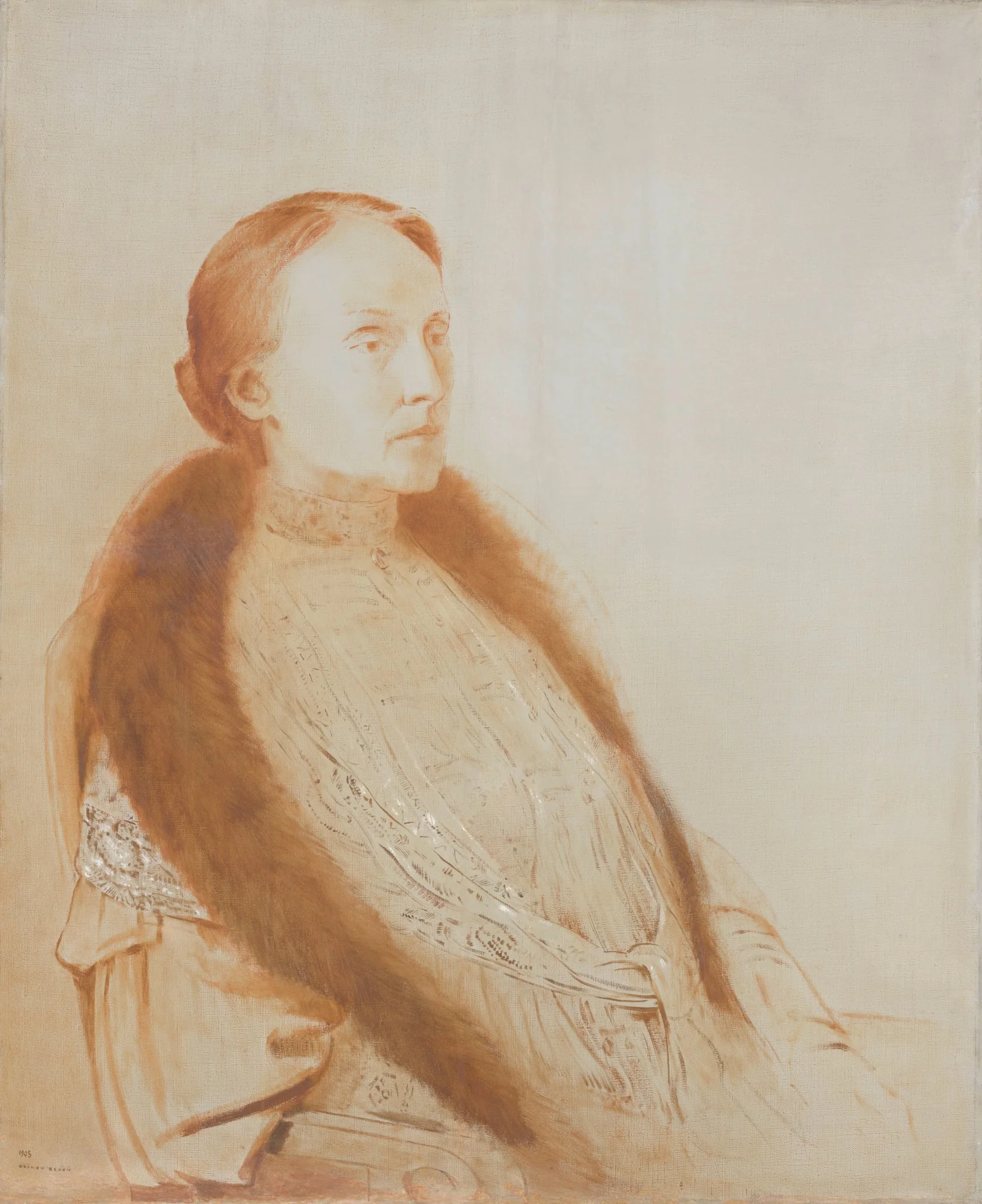 Portrait of A.M.L. Bonger-van der Linden, by Unknown, unspecified, 1905