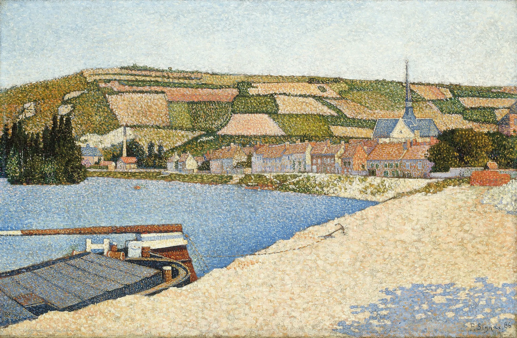Les Andelys, Côte d'Aval
