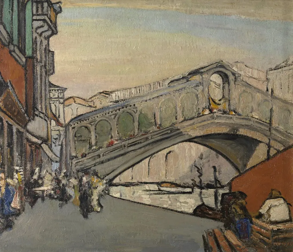 The Rialto Bridge in Venice