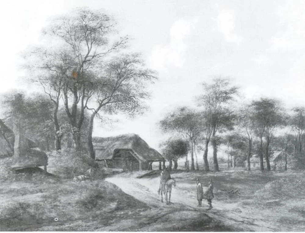 Landscape with Cottages and a Rider