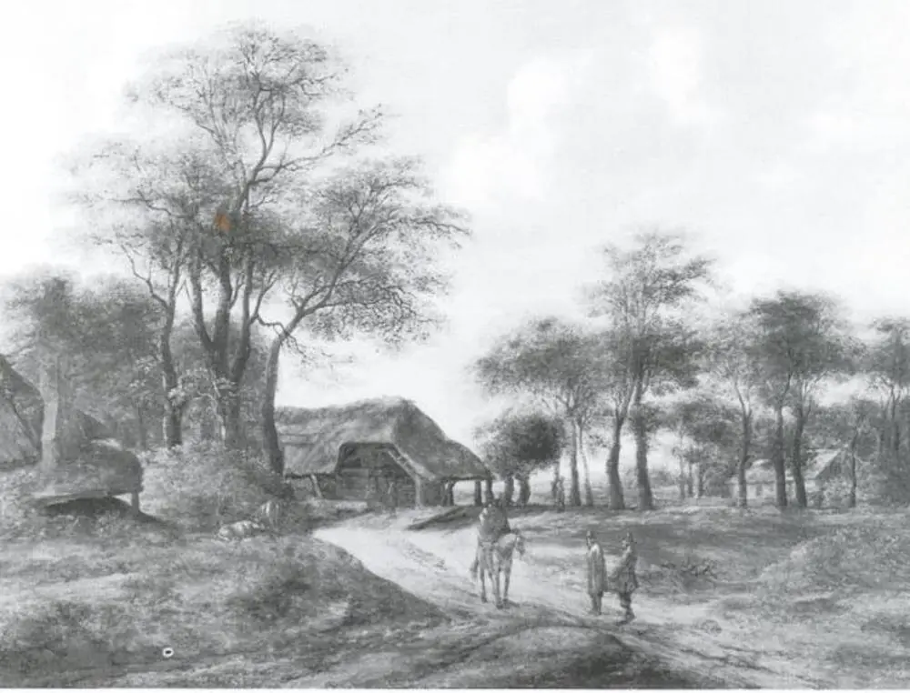 Landscape with Cottages and a Rider