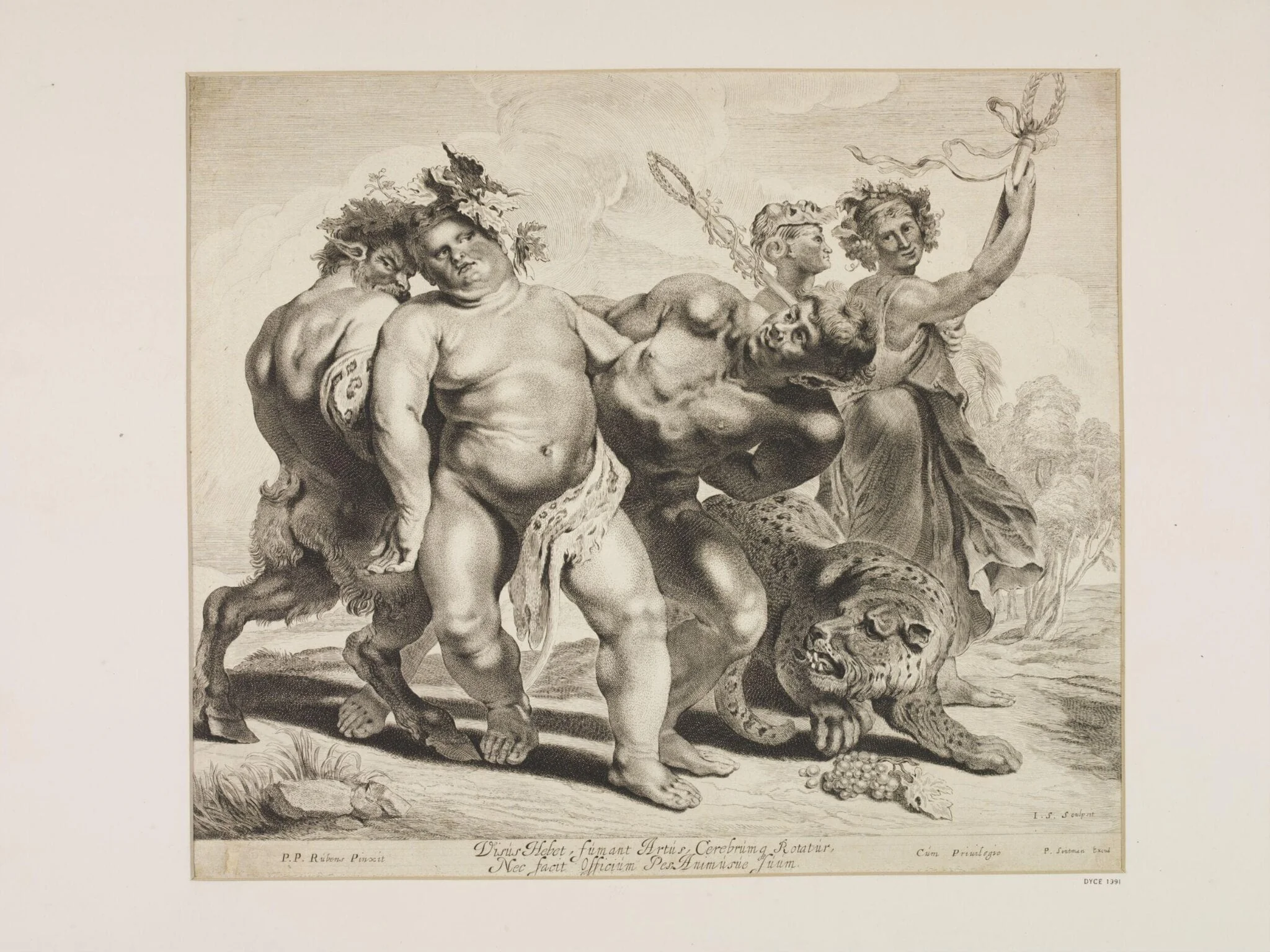 The March of Silenus, by Jonas Suyderhoef, 1650