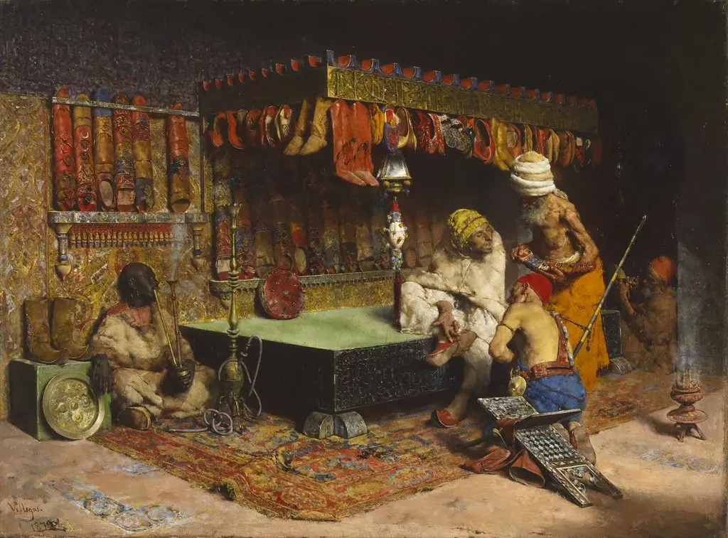 The Slipper Merchant in Morocco