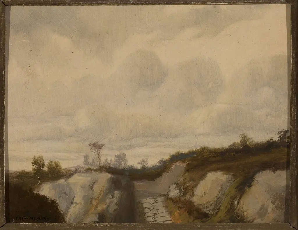 Road among rocks