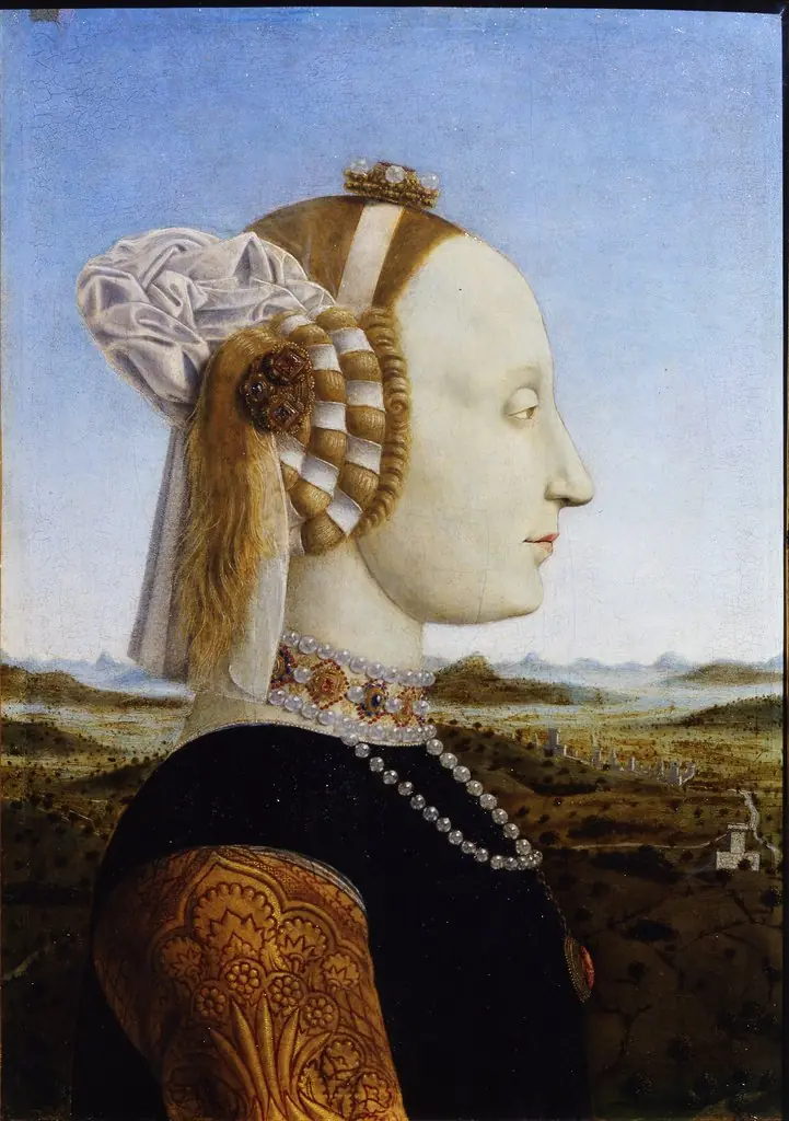 Portrait of Battista Sforza