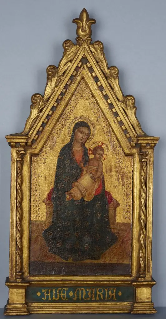 Madonna and Child Enthroned