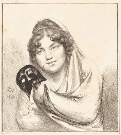Girl with a Mask