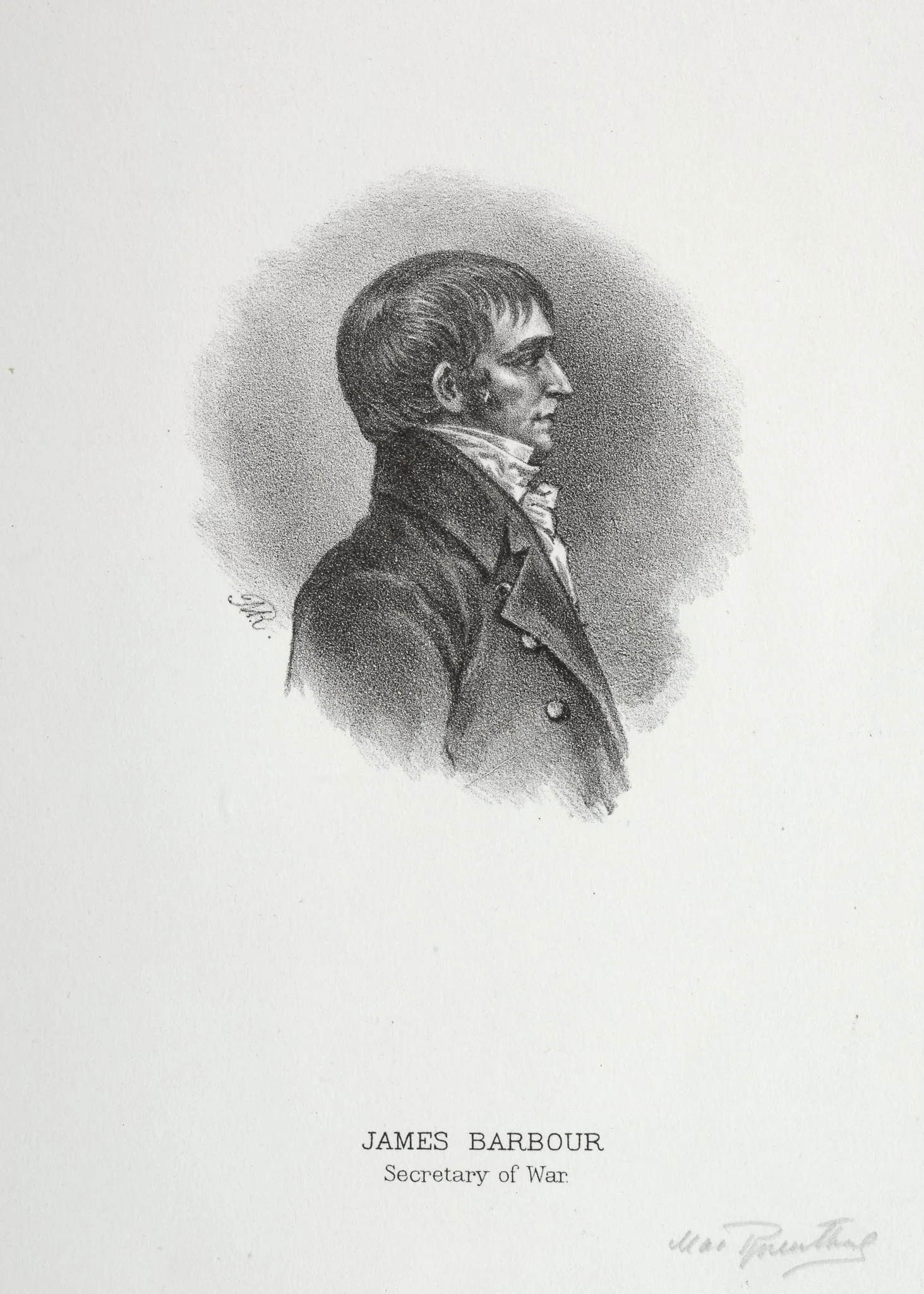 James Barbour, by Max Rosenthal, 1883
