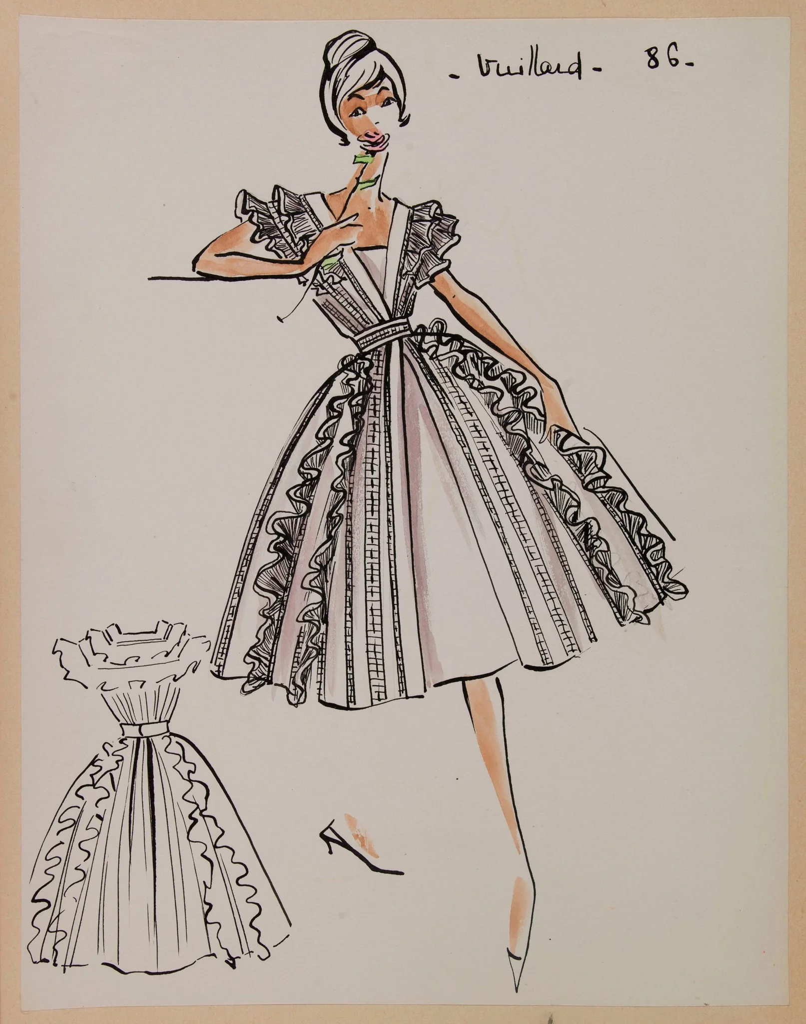 Vuillard, by Carven, 1958