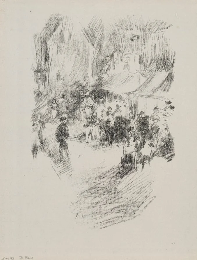 The Fair, by James McNeill Whistler, 1896