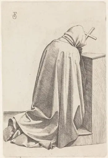 Praying Monk