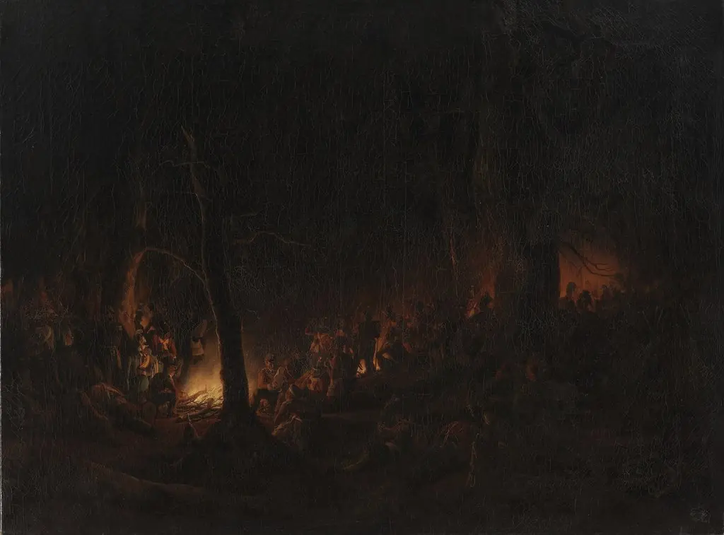 Bivouac After the Skirmish at Schleswig on the Night Between 23 and 24 April 1848