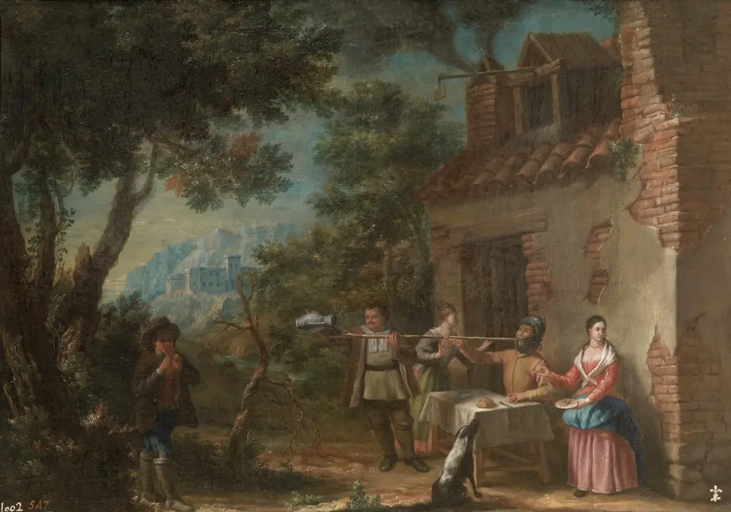 Don Quixote at the Inn