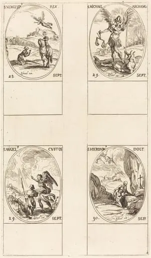 St. Wenceslas; St. Michael, Archangel; The Guardian Angel; St. Jerome