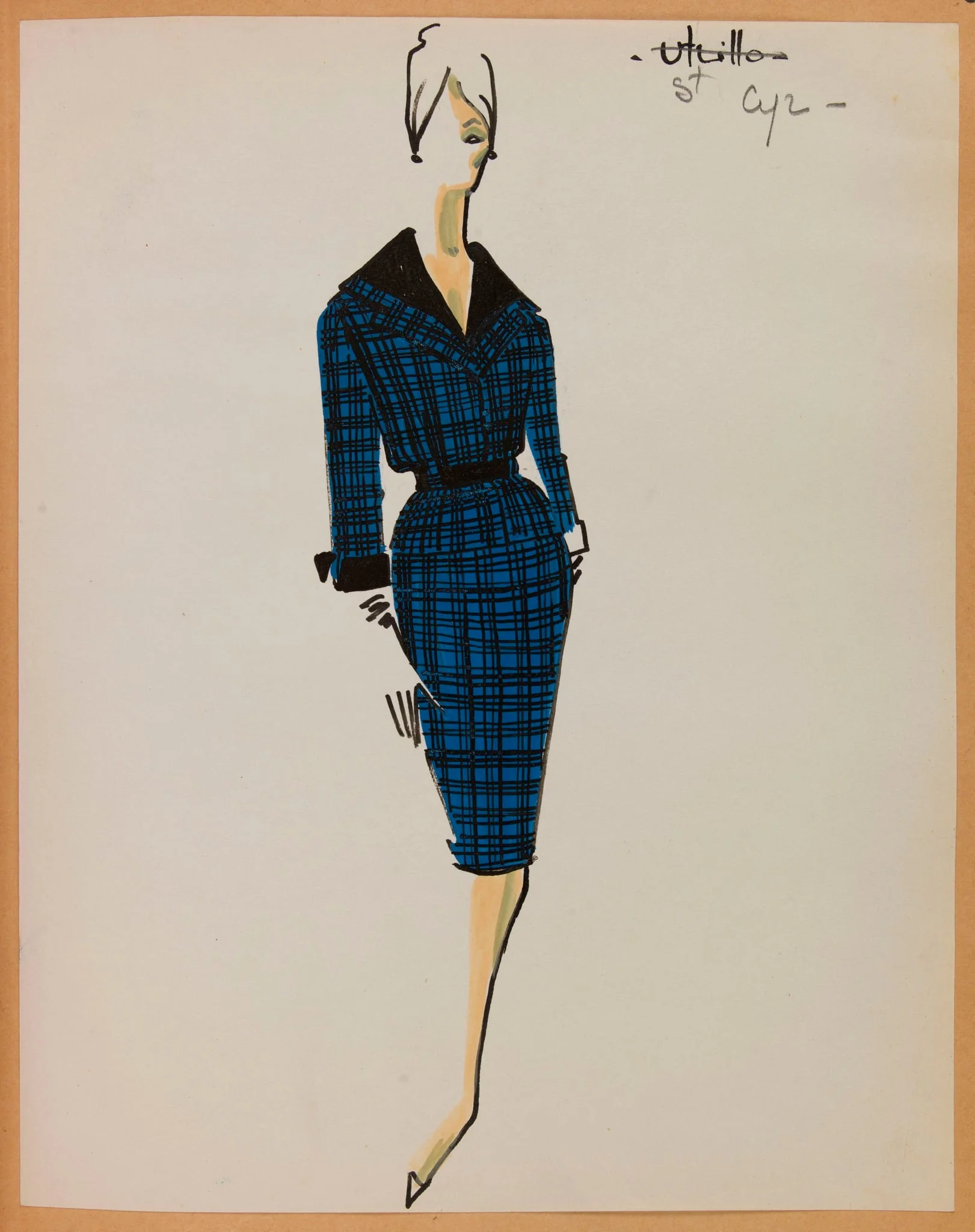 Saint Cyr, by Marie-Louise Carven, 1958