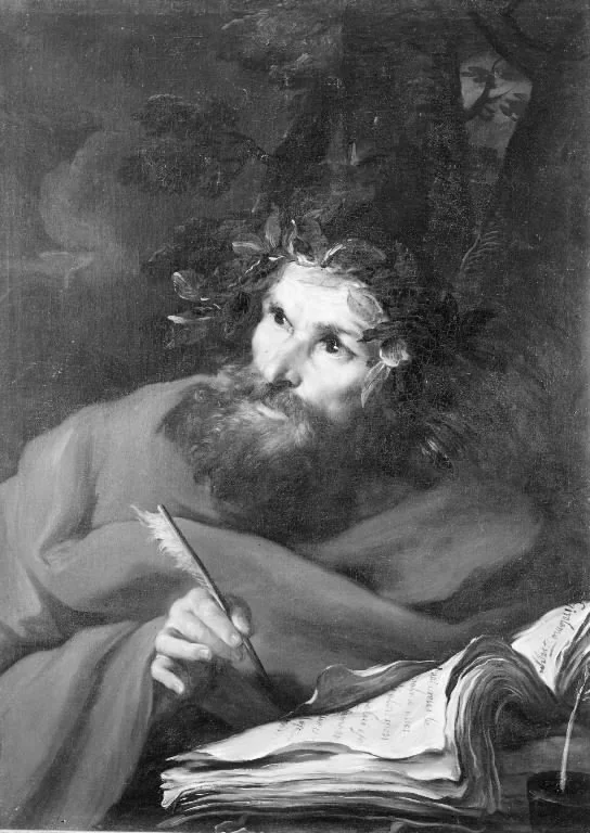 Virgil, by Girolamo Troppa, oil, 1683