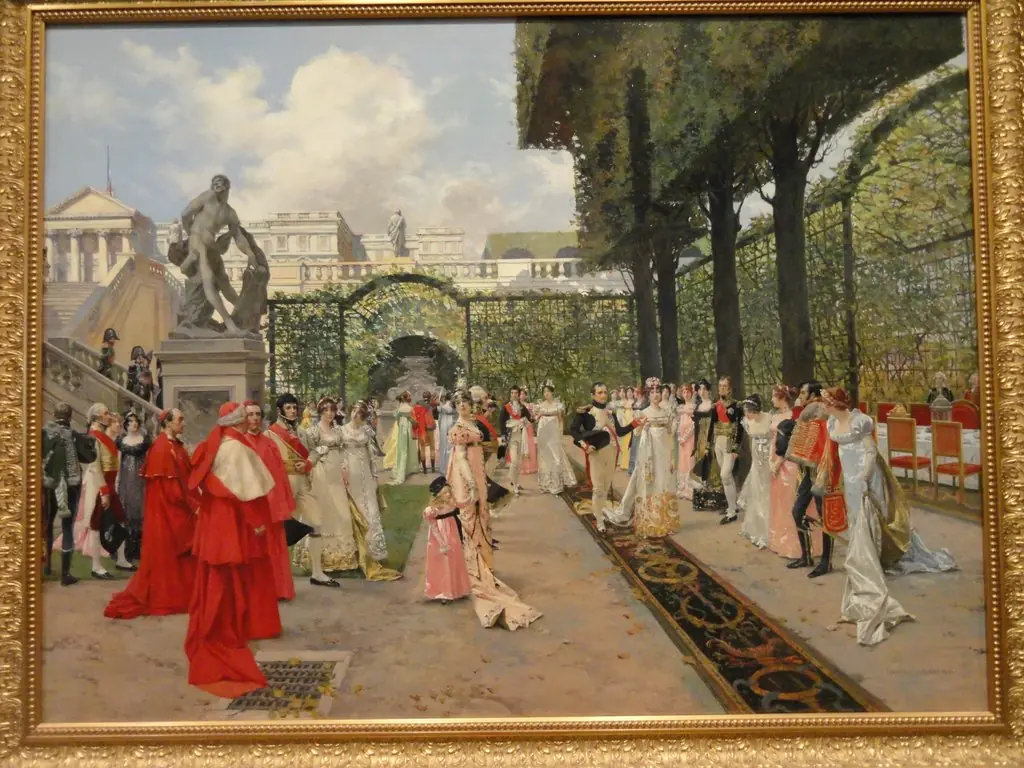 Reception at Compiegne in 1810