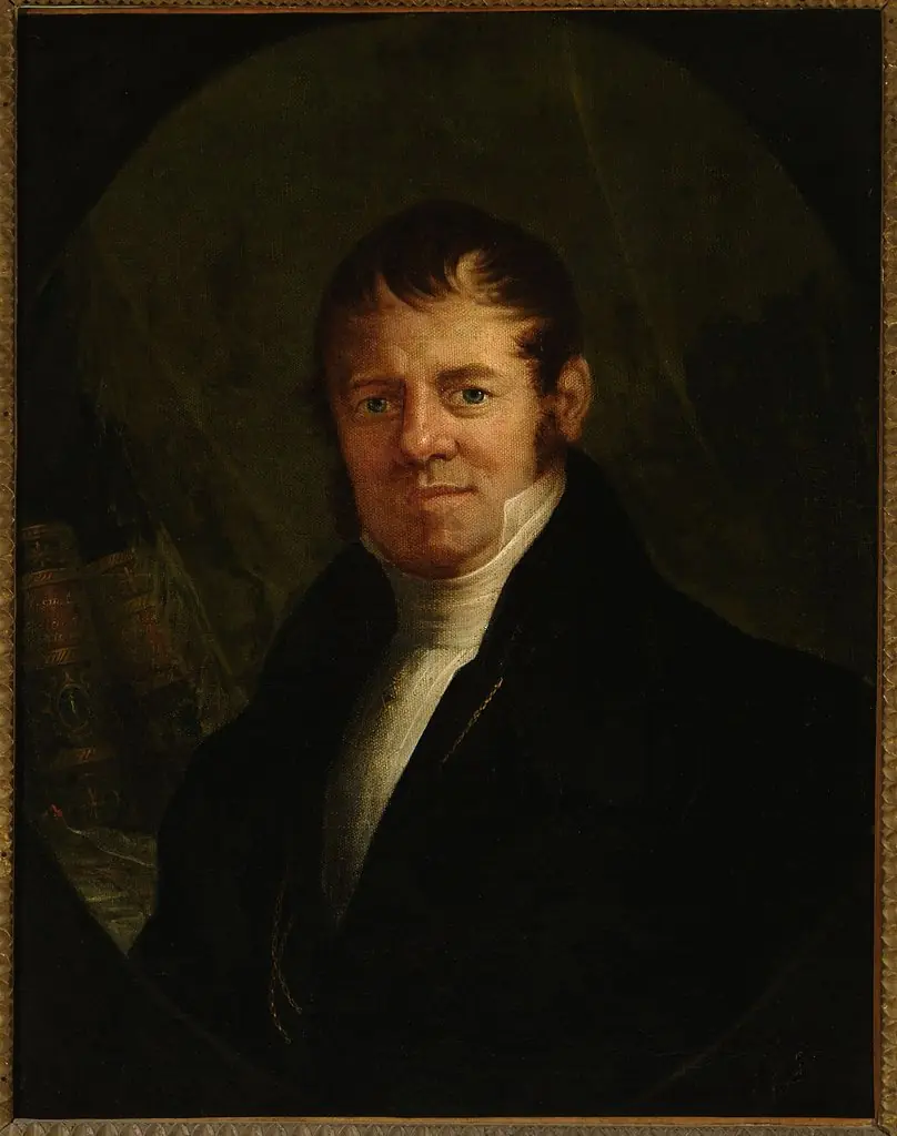 Portrait of Mikołaj Tyrchowski, professor at St. Anne's Secondary School