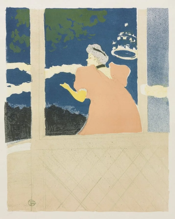 Aux Ambassadeurs, by Henri de Toulouse-Lautrec, 1894