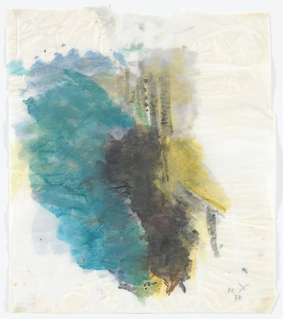 Untitled, by Per Kirkeby, watercolor, 1977