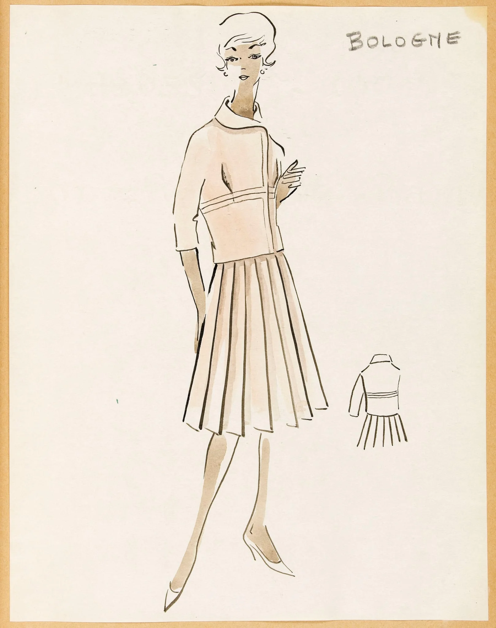 Bologne, by Carven, 1957