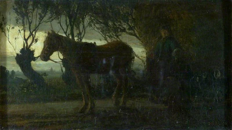 The Hay Cart: Effect of Dawn or Twilight