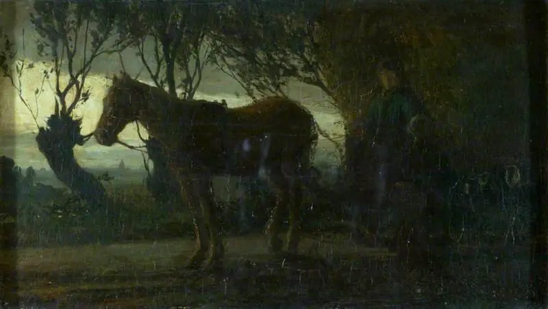 The Hay Cart: Effect of Dawn or Twilight