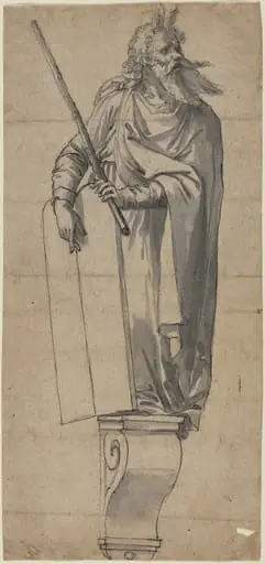 A Sculpture of Moses
