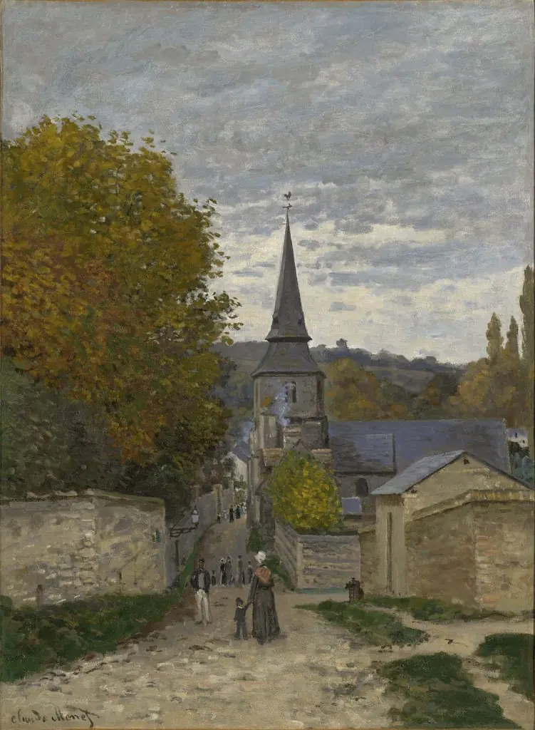 Street in Sainte-Adresse