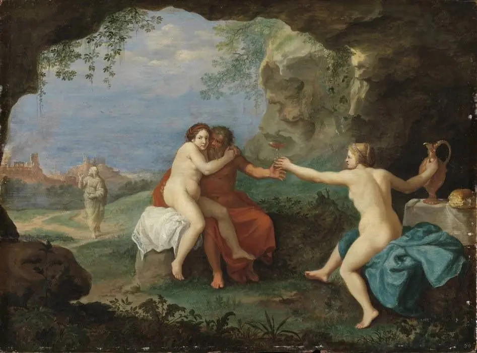 Lot and his daughters