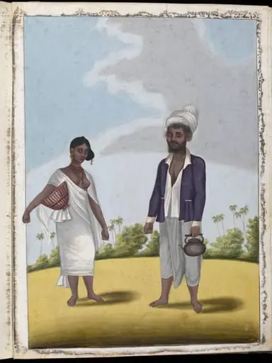 A cook and his wife