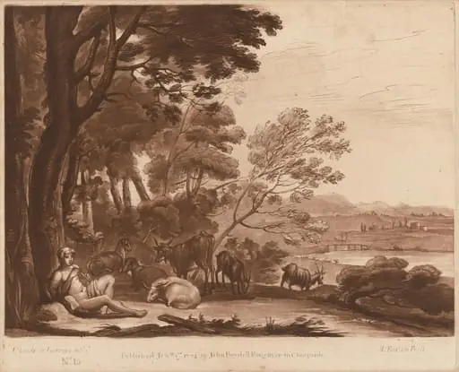 Landscape No. 15 from "Liber Veritatis"