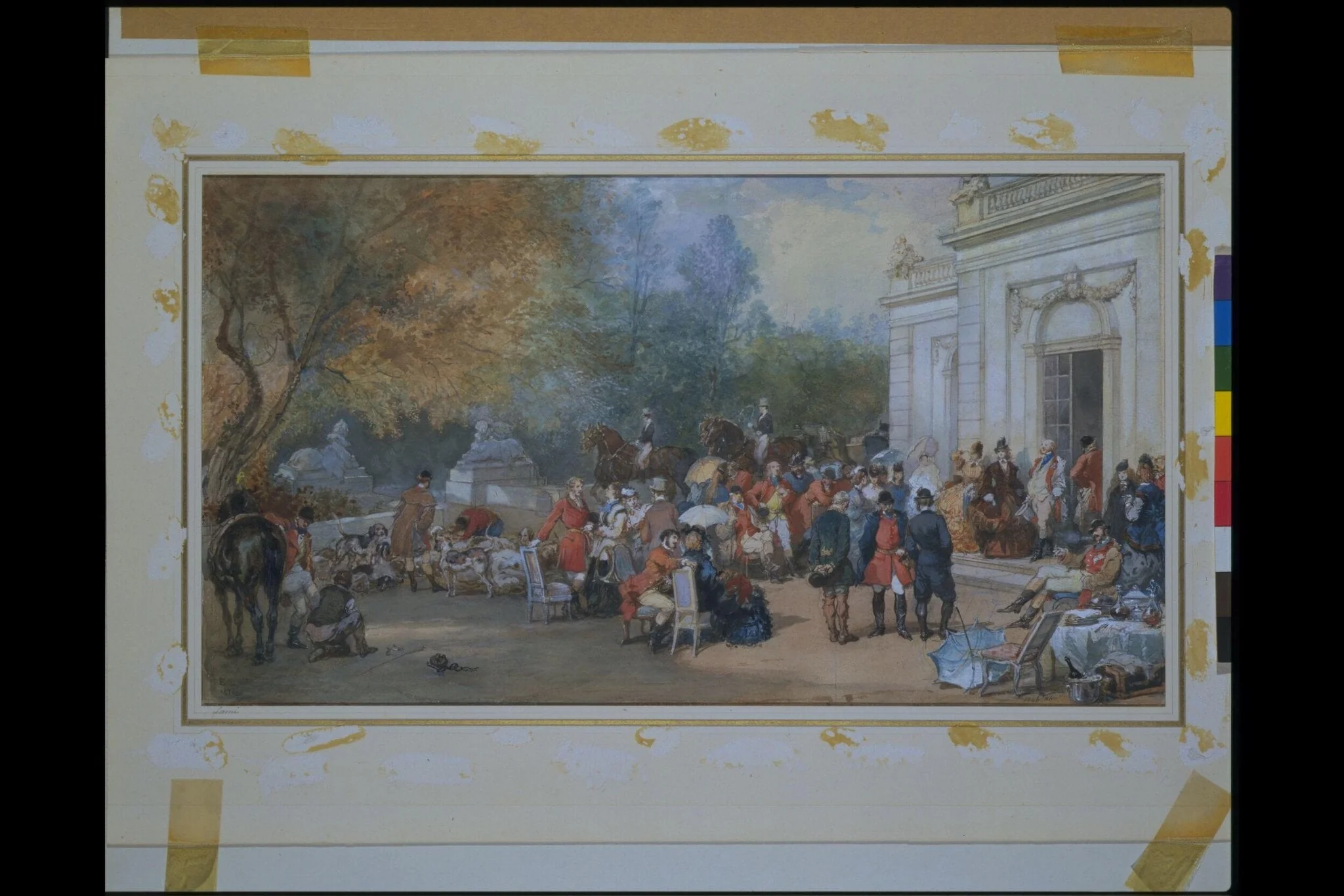 A Hunting Breakfast in England