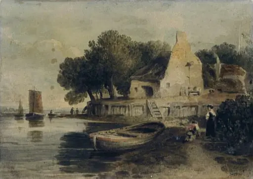 On the Thames at Millbank