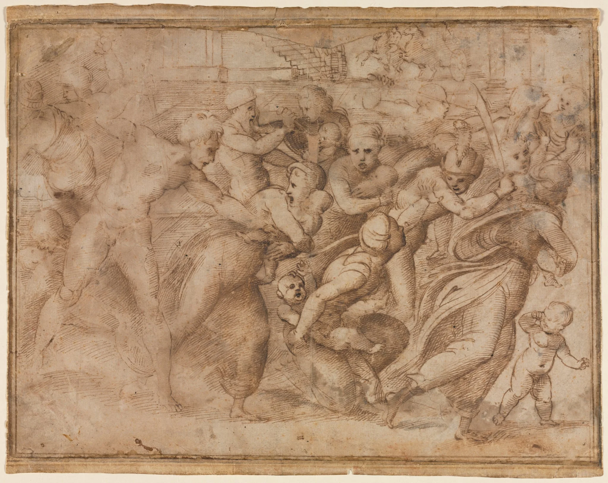 Copy of Raphael's Massacre of the Innocents, by Raphael, 1510