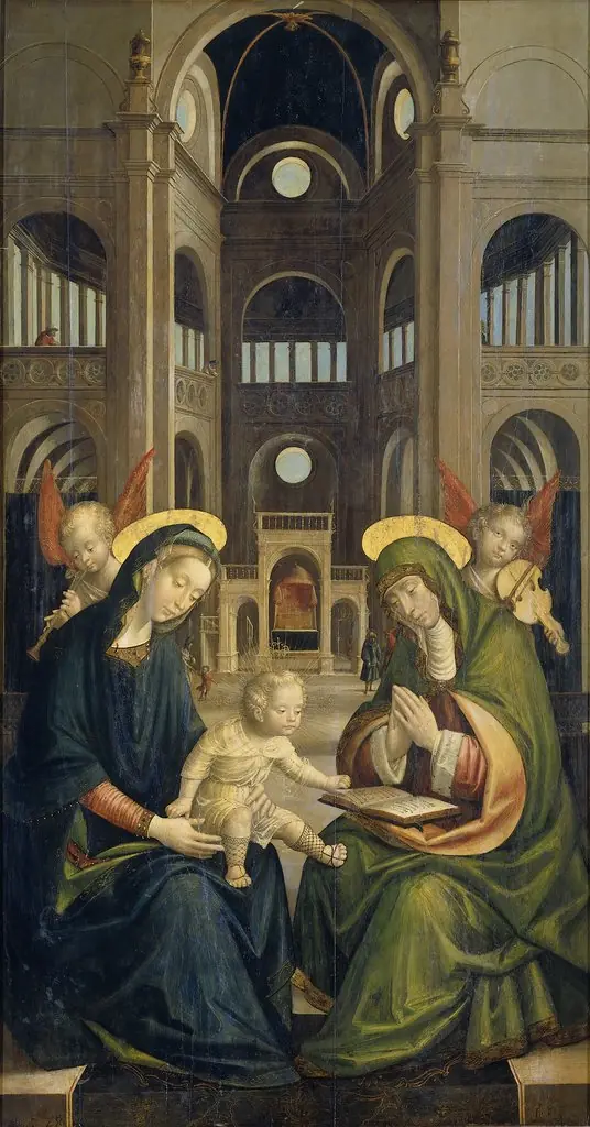 Virgin and Child with Saint Anne (Anna Selbdritt)