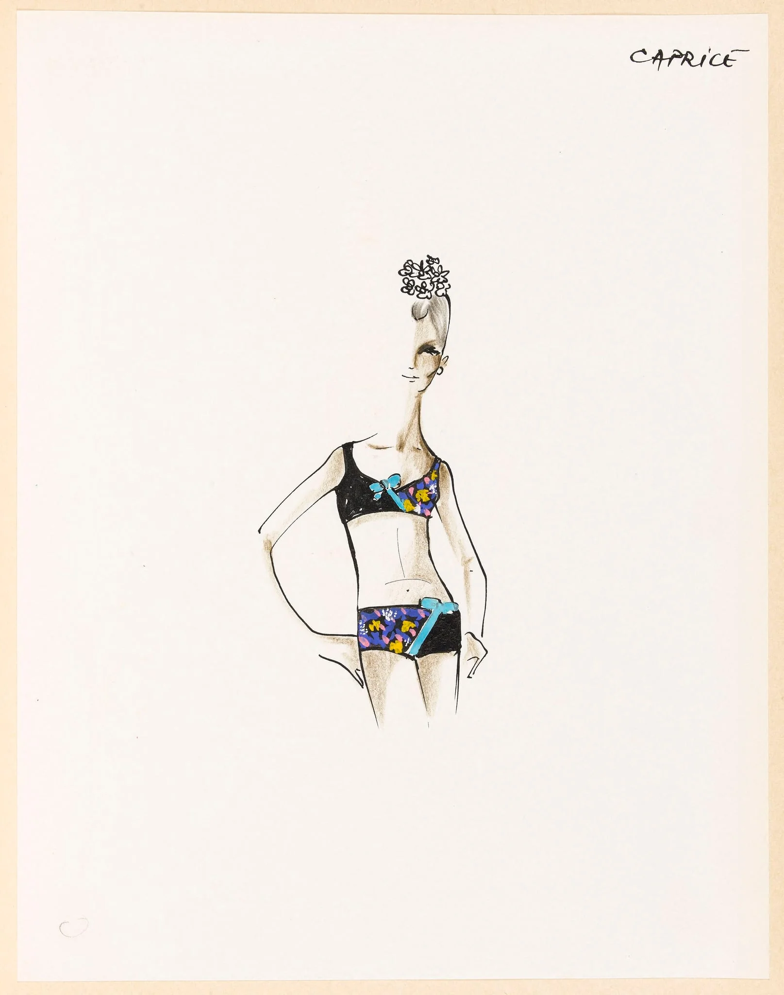 Caprice, by Marie-Louise Carven, 1964
