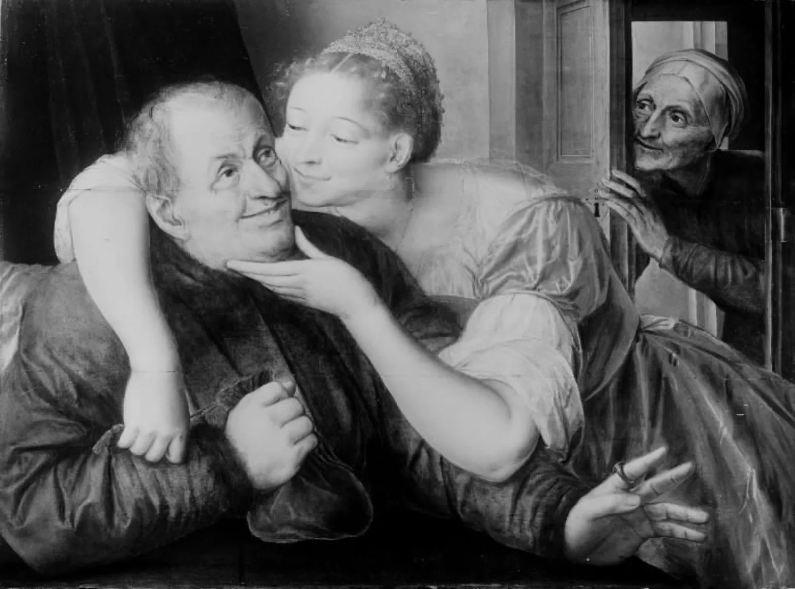 The ill-matched lovers, by Unknown, 1561