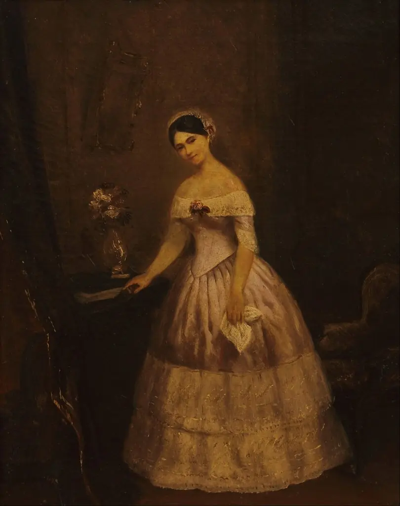 Retrato de Manuelita Rosas (estudio)