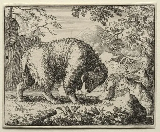 Reynard the Fox:  Reynard Promises Honey to the Bear