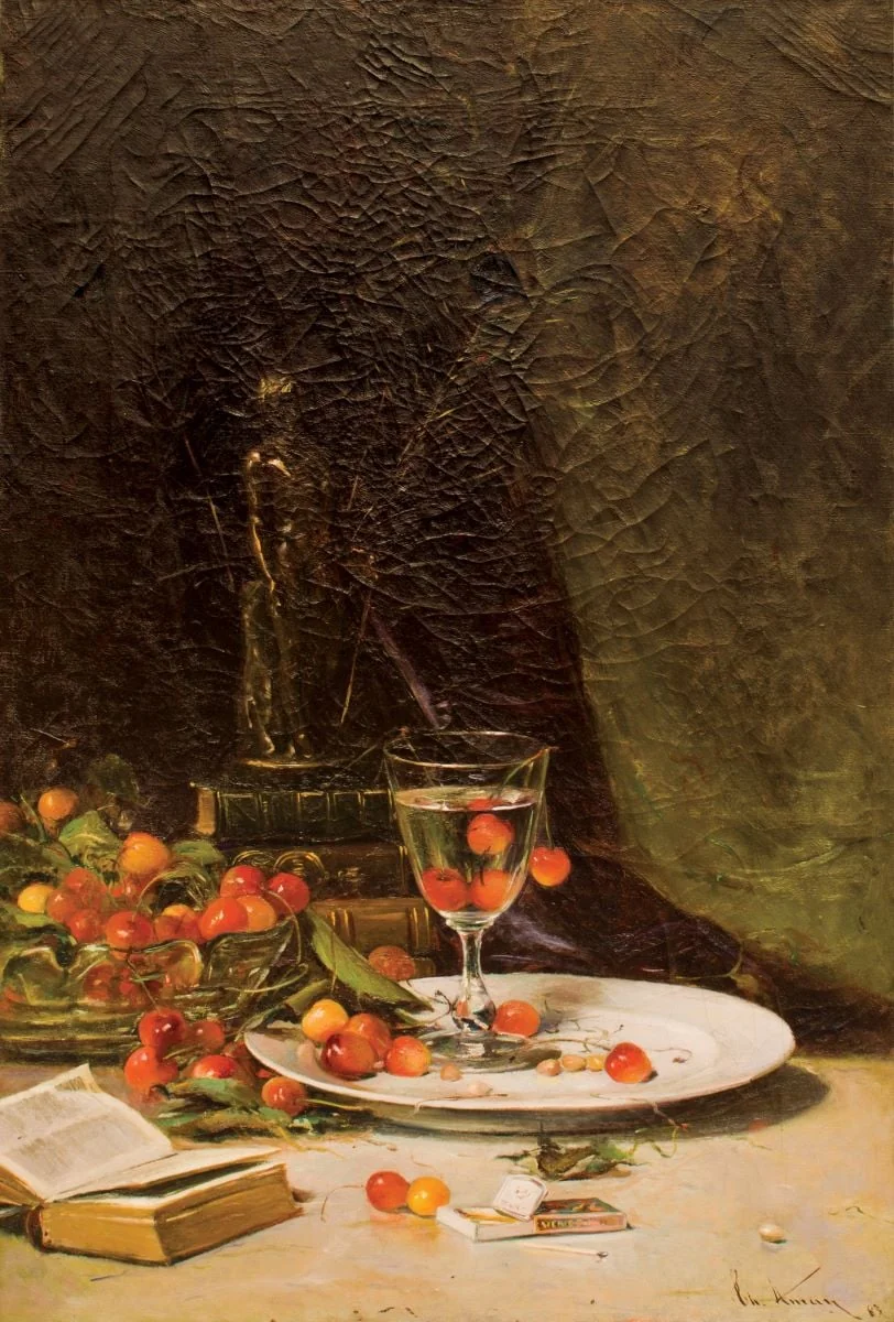 Cireșe, by Theodor Aman, 1883